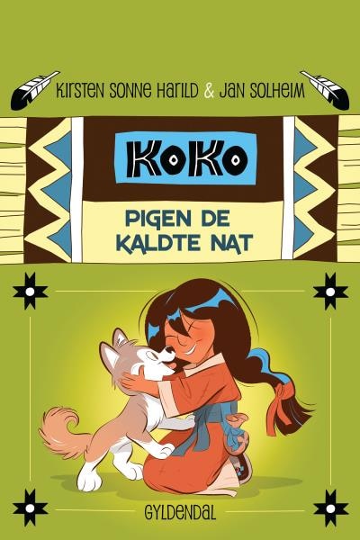 Koko 1 - Pigen de kaldte nat – omslag til lydbogen af Kirsten Sonne Harild