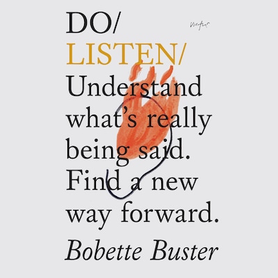 Do Listen – omslag til lydbogen af Bobette Buster