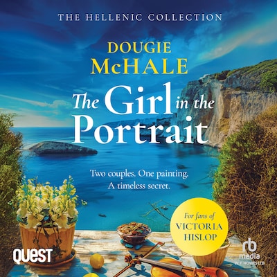 The Girl In The Portrait – omslag til lydbogen af Dougie McHale
