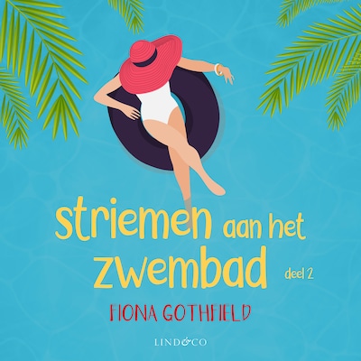 Striemen aan het zwembad (2) – omslag van het luisterboek van Fiona Gothfield