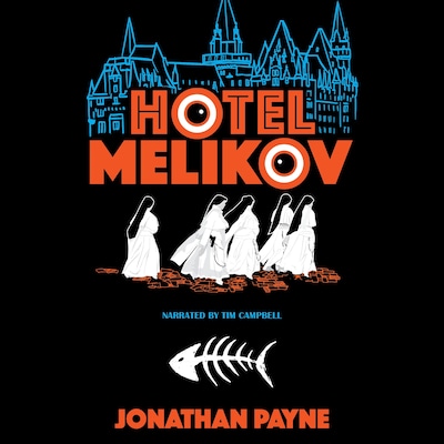 Hotel Melikov – omslag til lydbogen af Jonathan Payne