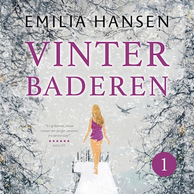 Vinterbaderen - del 1 – omslag til lydbogen af Emilia Hansen