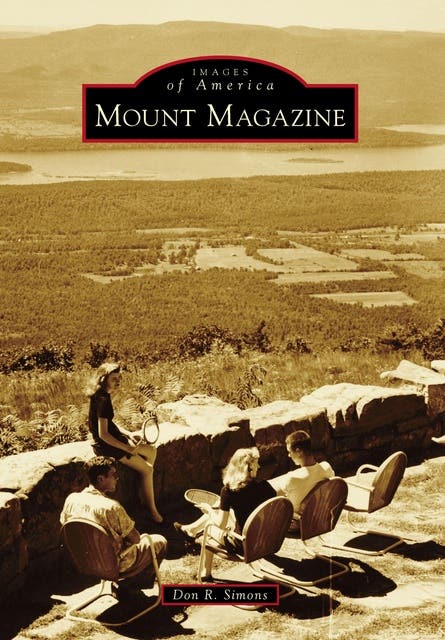 Mount Magazine – omslag til lydbogen af Don R Simons