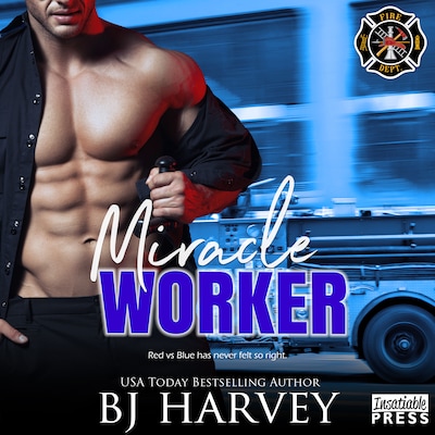 MIracle Worker – omslag til lydbogen af BJ Harvey