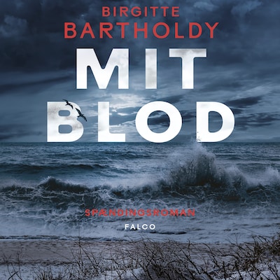 Mit blod – omslag til lydbogen af Birgitte Bartholdy