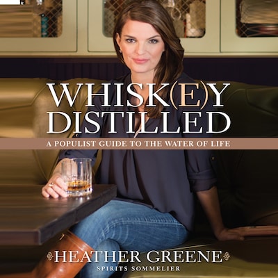 Whiskey Distilled – omslag til lydbogen af Heather Greene