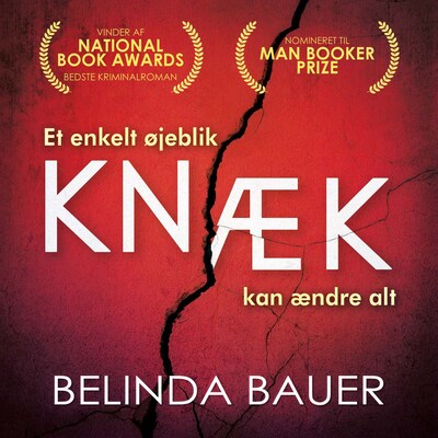 Knæk – omslag til lydbogen af Belinda Bauer