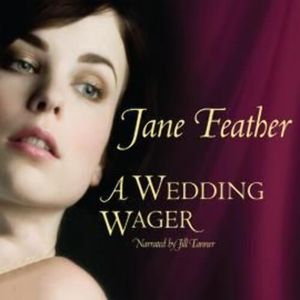 A Wedding Wager – okładka audiobooka, autor Jane Feather