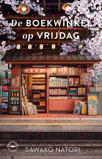 De boekwinkel op vrijdag – omslag van het luisterboek van Sawako Natori