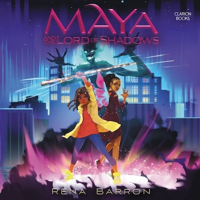 Maya and the Lord of Shadows – omslag til lydbogen af Rena Barron