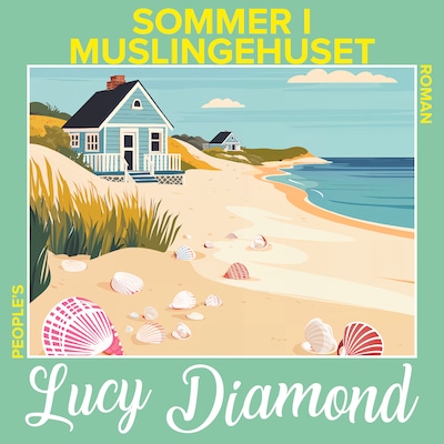 Sommer i Muslingehuset – omslag til lydbogen af Lucy Diamond