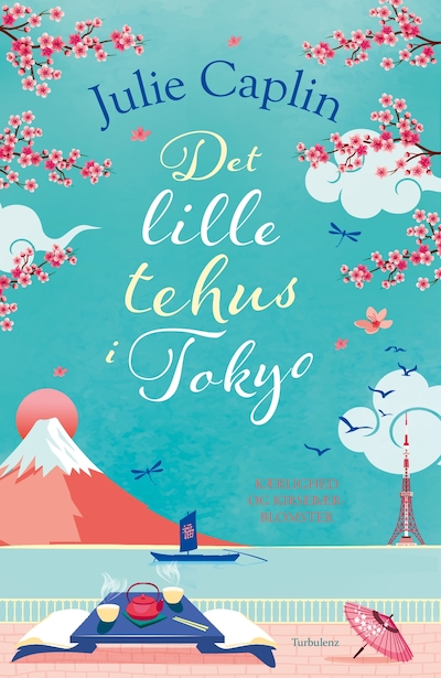 Det lille tehus i Tokyo – omslag til lydbogen af Julie Caplin