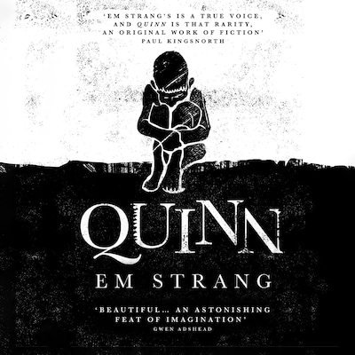 Quinn – omslag til lydbogen af Em Strang