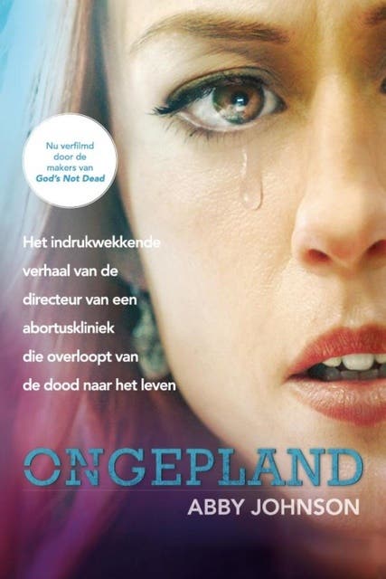 Ongepland – omslag van het luisterboek van Abby Johnson