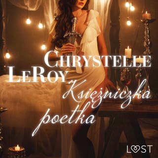 Księżniczka poetka - opowiadanie erotyczne – okładka audiobooka, autor Chrystelle Leroy