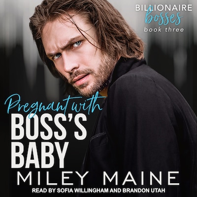 Pregnant with Boss's Baby – omslag til lydbogen af Miley Maine
