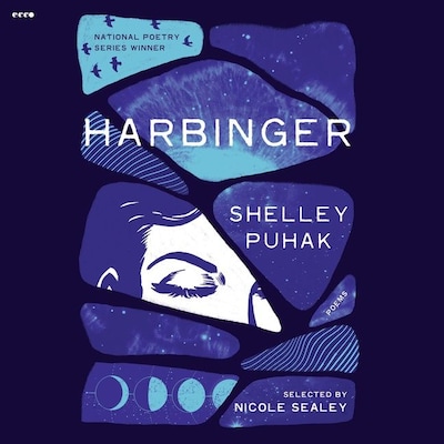Harbinger – okładka audiobooka, autor Shelley Puhak