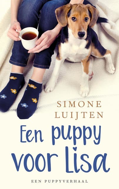 Een puppy voor Lisa – omslag van het luisterboek van Simone Luijten