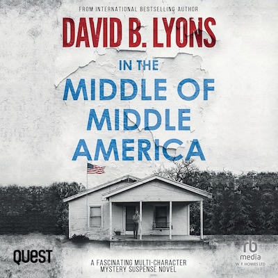 In the Middle of Middle America – omslag til lydbogen af David B. Lyons