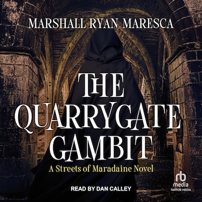 The Quarrygate Gambit – omslag til lydbogen af Marshall Ryan Maresca