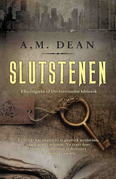 Slutstenen – omslag til lydbogen af A.M. Dean