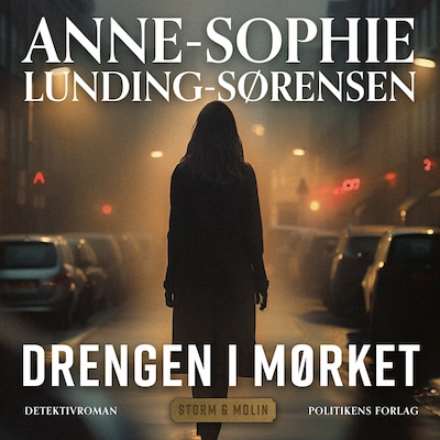 Drengen i mørket – omslag til lydbogen af Anne-Sophie Lunding-Sørensen