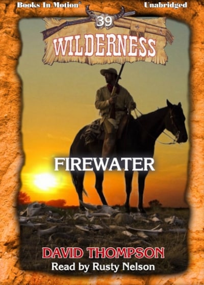 Firewater – omslag til lydbogen af David Thompson