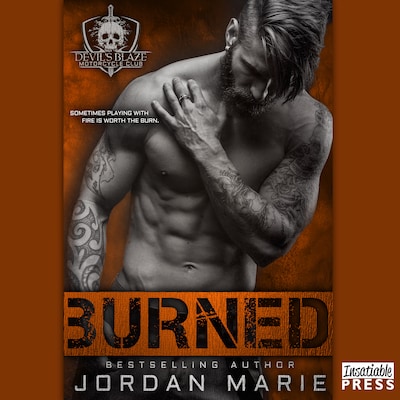 Burned – okładka audiobooka, autor Jordan Marie