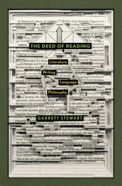 The Deed of Reading: Literature * Writing * Language * Philosophy – omslag til lydbogen af Garrett Stewart