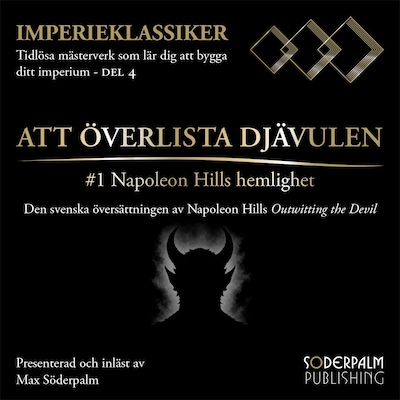 Att Överlista Djävulen – omslag till ljudboken av Napoleon Hill