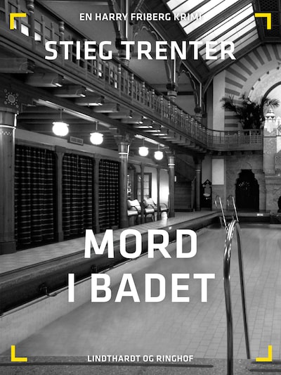 Mord i badet – omslag til lydbogen af Stieg Trenter