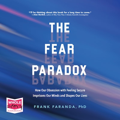 The Fear Paradox – omslag til lydbogen af Frank Faranda
