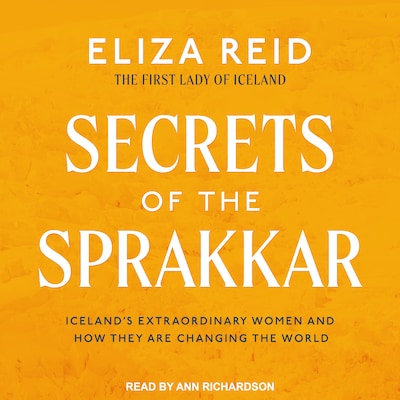 Secrets of the Sprakkar – omslag til lydbogen af Eliza Reid