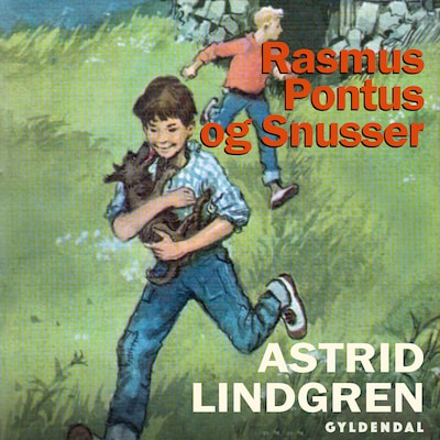 Rasmus, Pontus og Snusser – omslag til lydbogen af Astrid Lindgren
