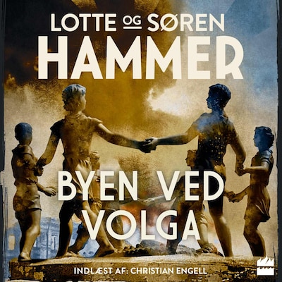 Byen ved Volga – omslag til lydbogen af Lotte Hammer, Søren Hammer