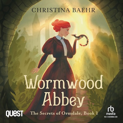 Wormwood Abbey – omslag til lydbogen af Christina Baehr
