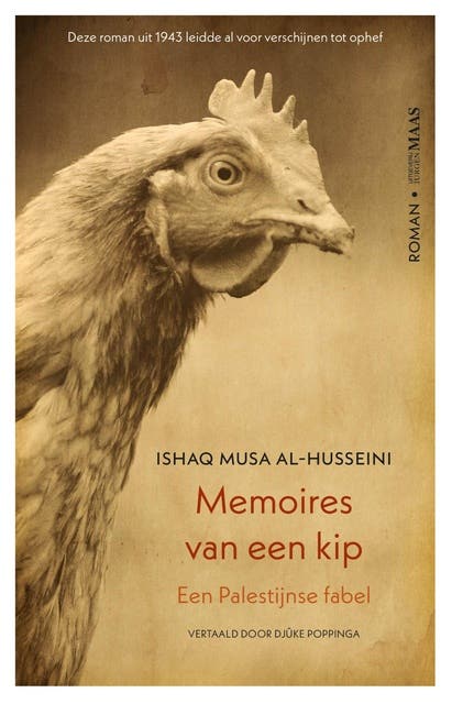 Memoires van een kip – omslag van het luisterboek van Ishaq Musa Al-Husseini