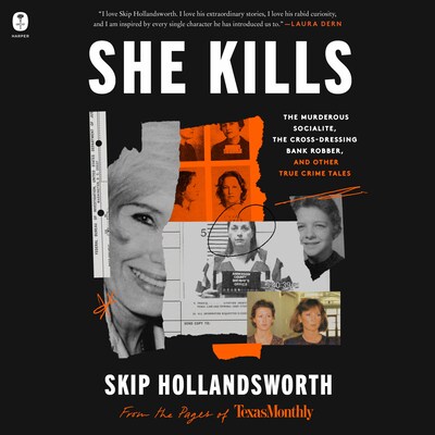 She Kills – omslag til lydbogen af Skip Hollandsworth