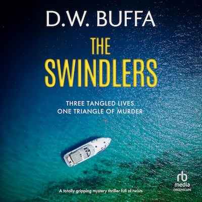 The Swindlers – omslag til lydbogen af D.W. Buffa