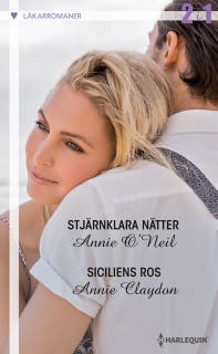Stjärnklara nätter / Siciliens ros – omslag till ljudboken av Annie Claydon,Annie O’Neil