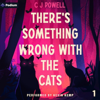 There's Something Wrong with the Cats – omslag til lydbogen af C J Powell