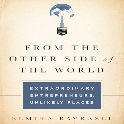 From the Other Side of the World – omslag til lydbogen af Elmira Bayrasili