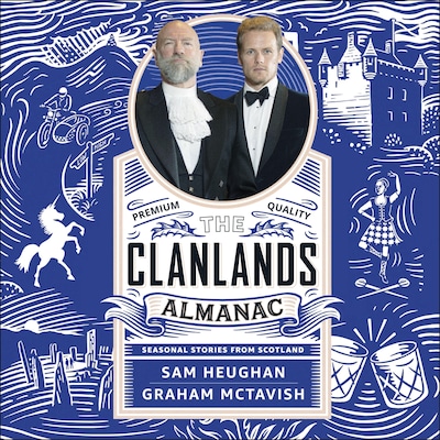 The Clanlands Almanac – omslag til lydbogen af Sam Heughan, Graham McTavish