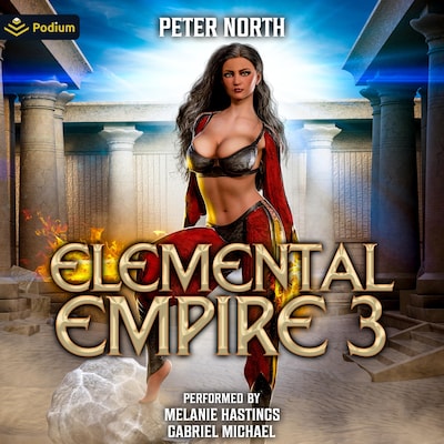 Elemental Empire 3 – omslag til lydbogen af Peter North