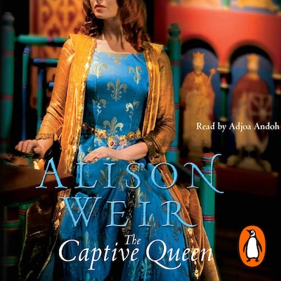 The Captive Queen – omslag til lydbogen af Alison Weir