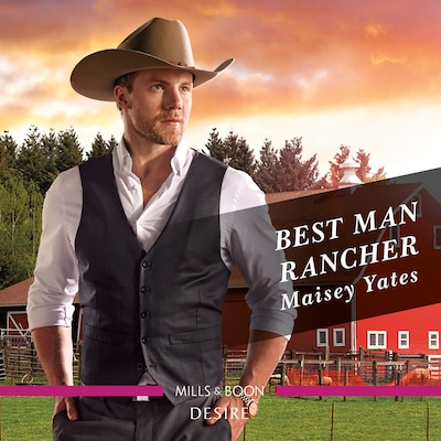 Best Man Rancher – omslag til lydbogen af Maisey Yates
