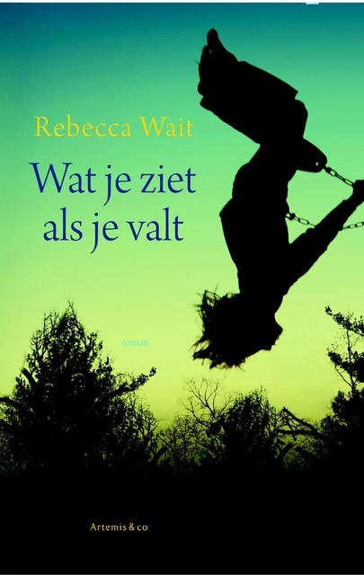 Wat je ziet als je valt – omslag van het luisterboek van Rebecca Wait