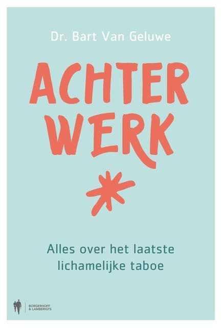 Achterwerk – omslag van het luisterboek van Bart van Geluwe