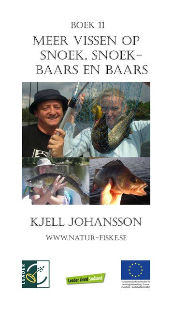 Meer vissen op snoek, snoekbaars en baars – omslag van het luisterboek van Kjell Johansson