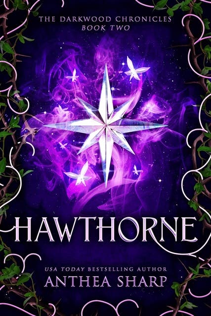 Hawthorne: A Dark Elf Fairytale – omslag til lydbogen af Anthea Sharp